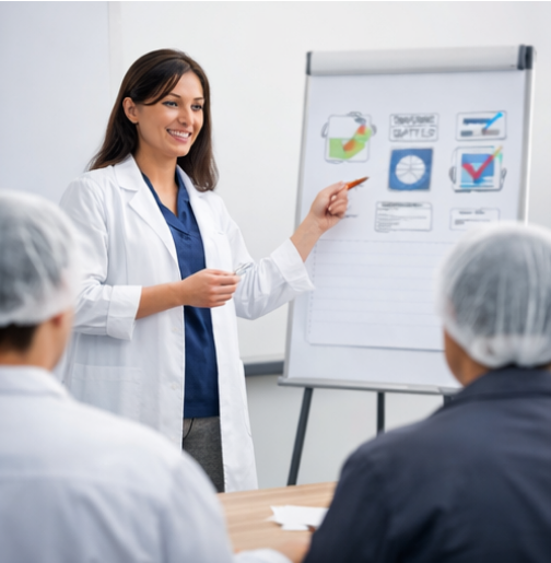 7. הדרכות מקצועיות בבטיחות מזון ואיכות